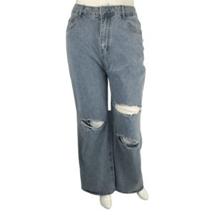 Shein Curve women's stonewashed jeans size 1XL